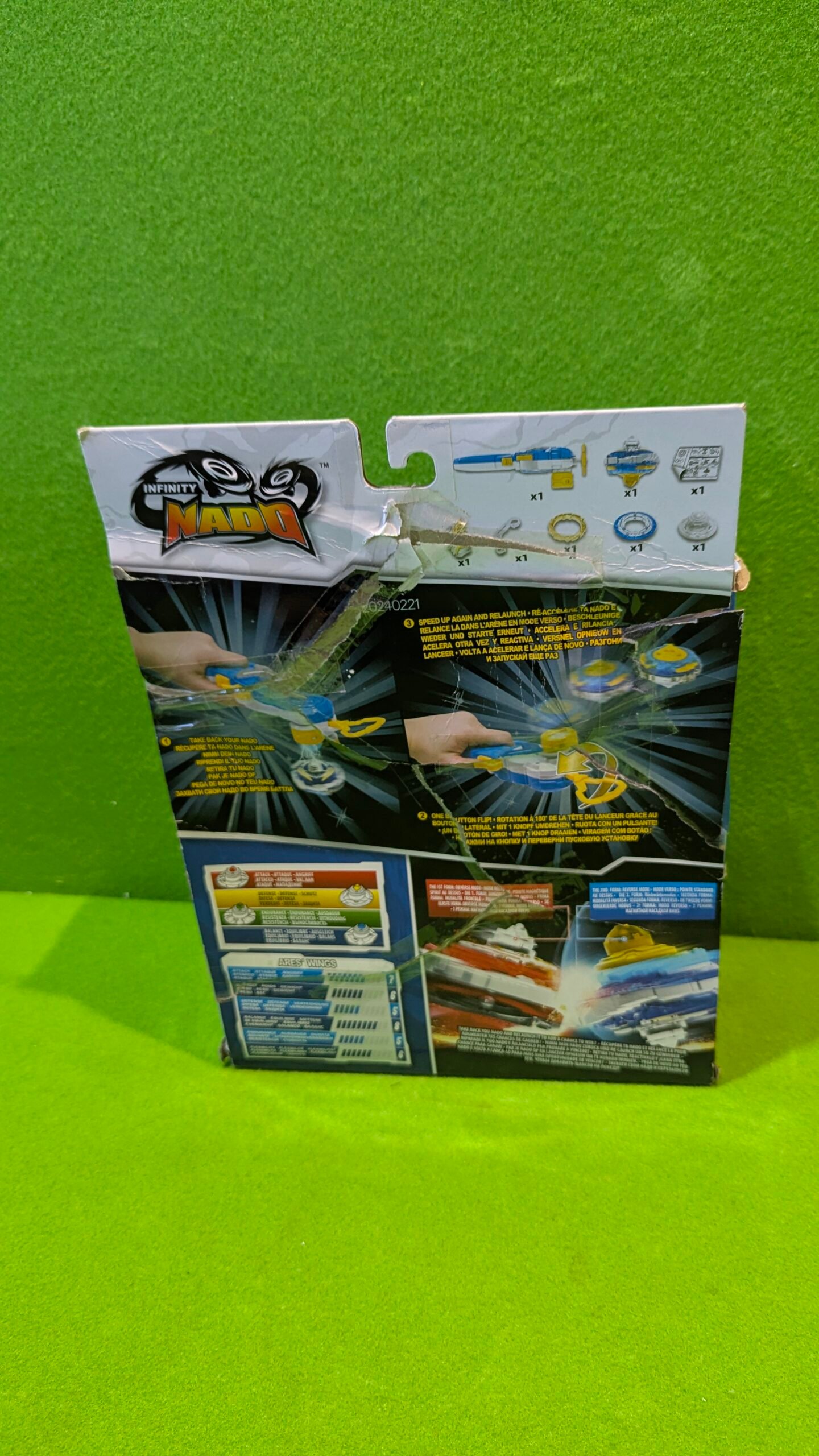 INFINITY NADO Peonza para Niños Metal Toy Chico - Imagen 8