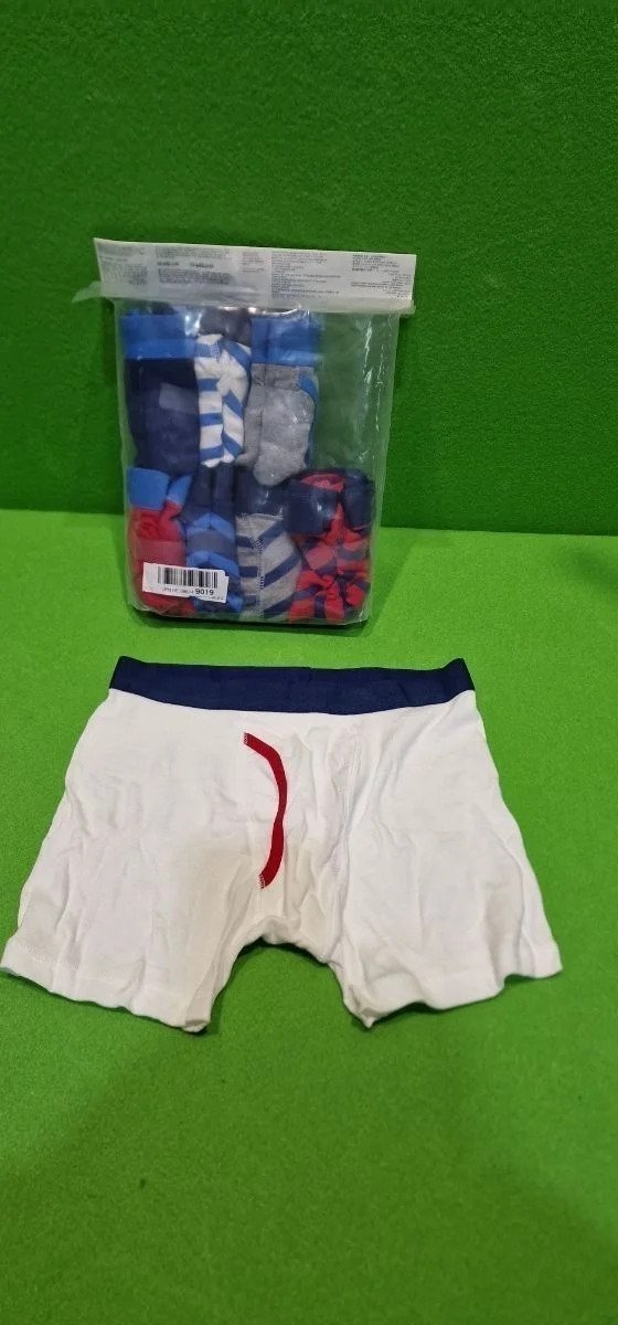 Calzoncillos Boxer de Algodón Niño Talla: 10 años Unidades: 8