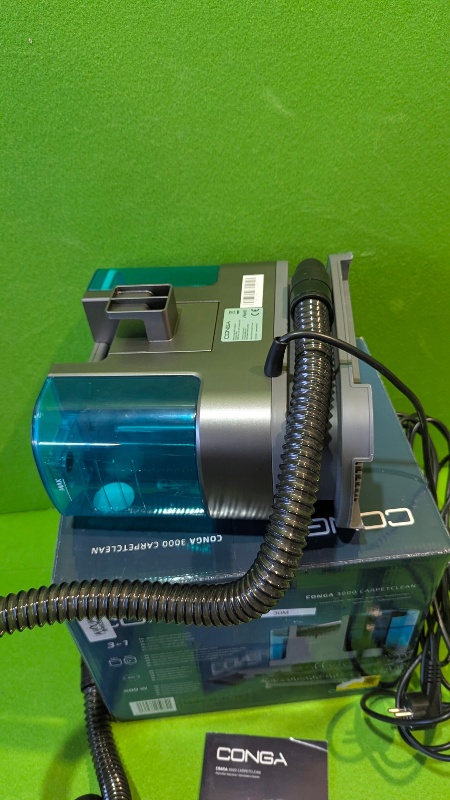 Cecotec Aspirador de Tapicerías Conga Popstar 3000 CarpetClean. 400 W - Imagen 4