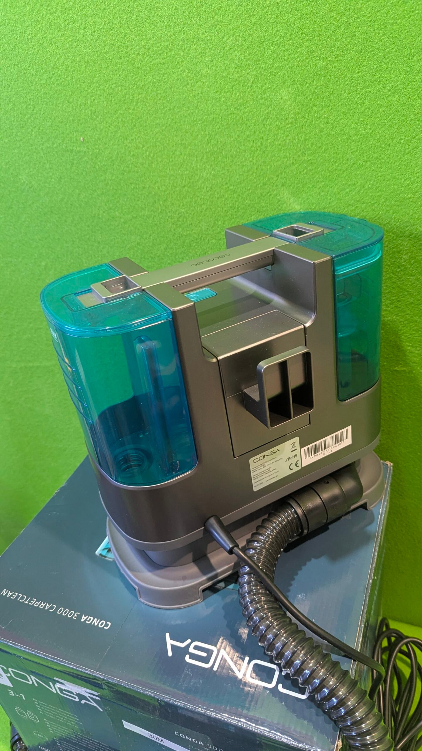 Cecotec Aspirador de Tapicerías Conga Popstar 3000 CarpetClean. 400 W - Imagen 6