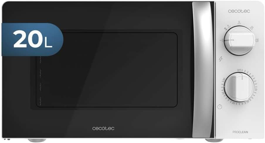 Cecotec Microondas ProClean 2010. 700 W de Potencia, 20L