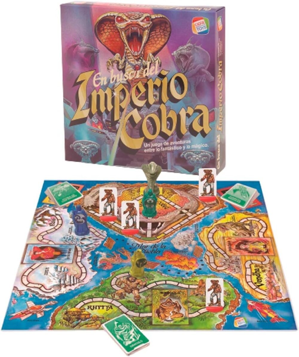 CEFA Toys - En busca del Imperio Cobra, juego de mesa (21800)