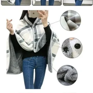 Manta con Botones Multifuncional 80 x 130 cm