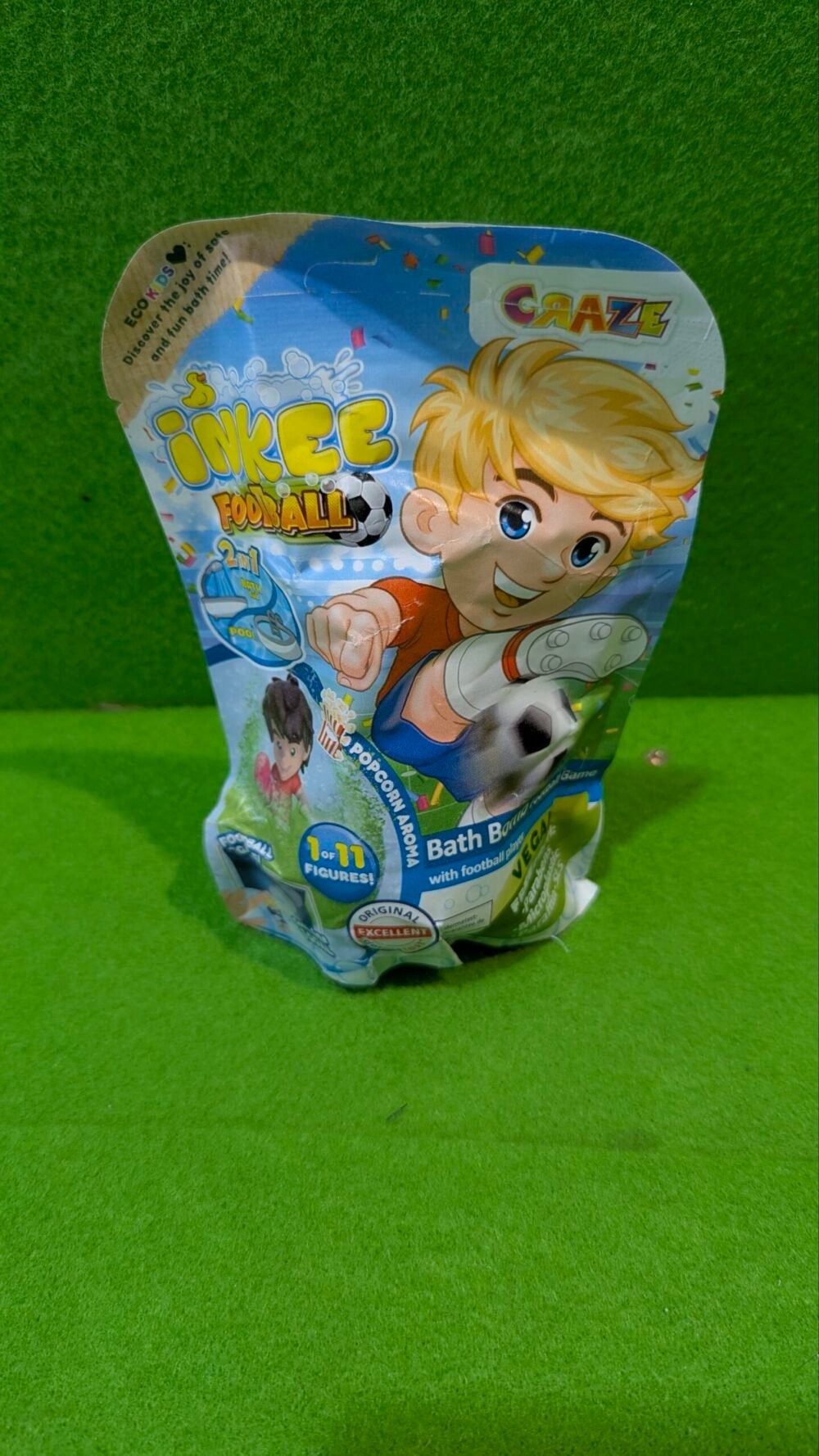 INKEE Bomba de baño para niños con figura