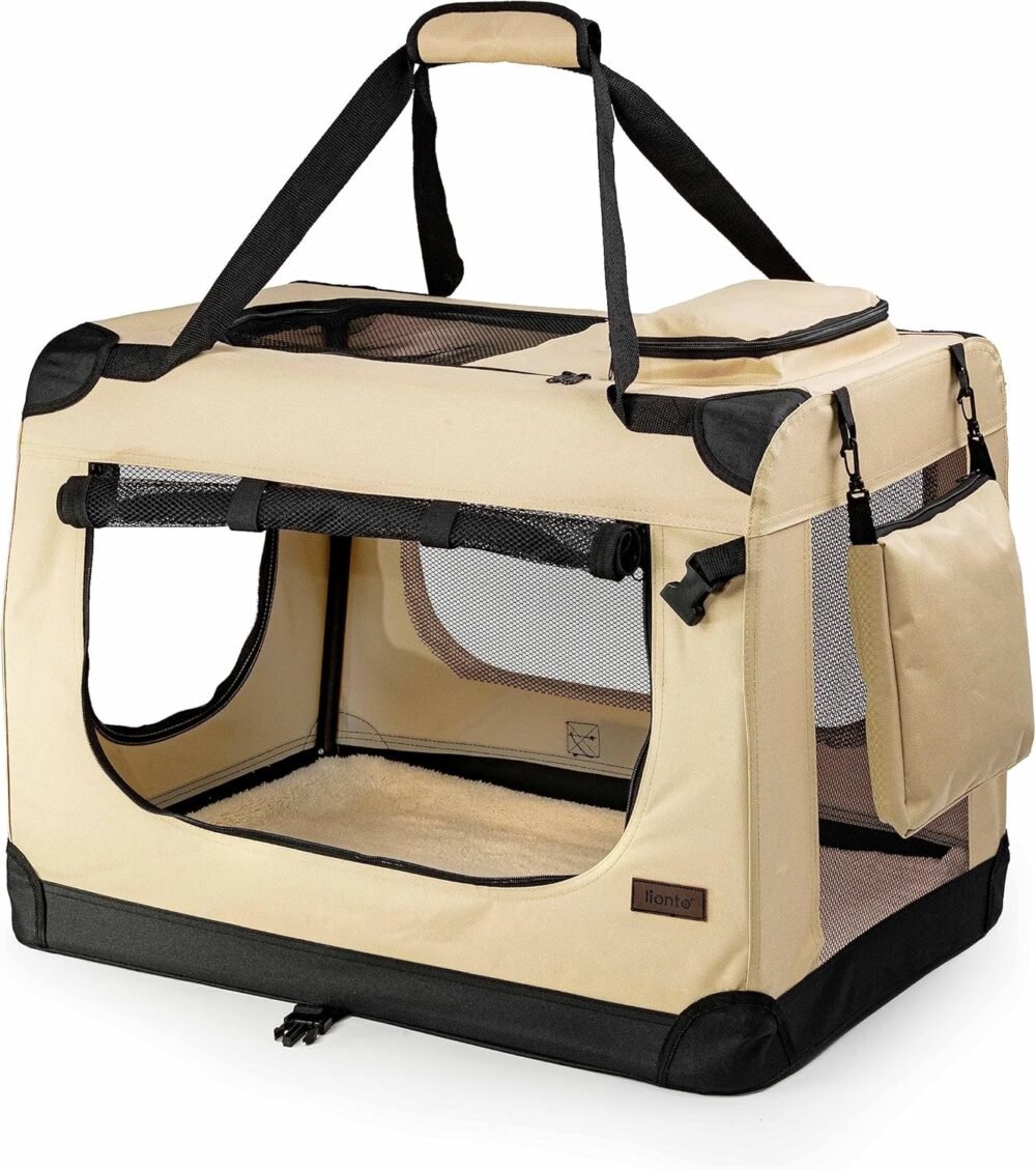 lionto Transportín para Perros 50x34x36 cm