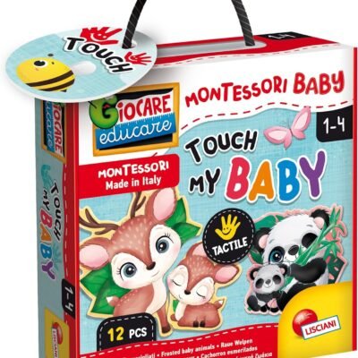 Lisciani - MONTESSORI BABY Touch My Baby - Para Niños de 1 a 4 años