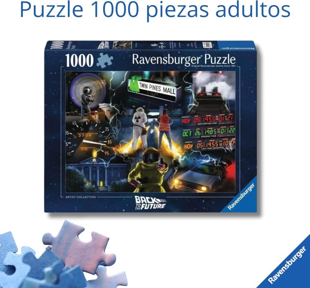 Ravensburger - Puzzle 1000 Piezas Regreso Al Futuro