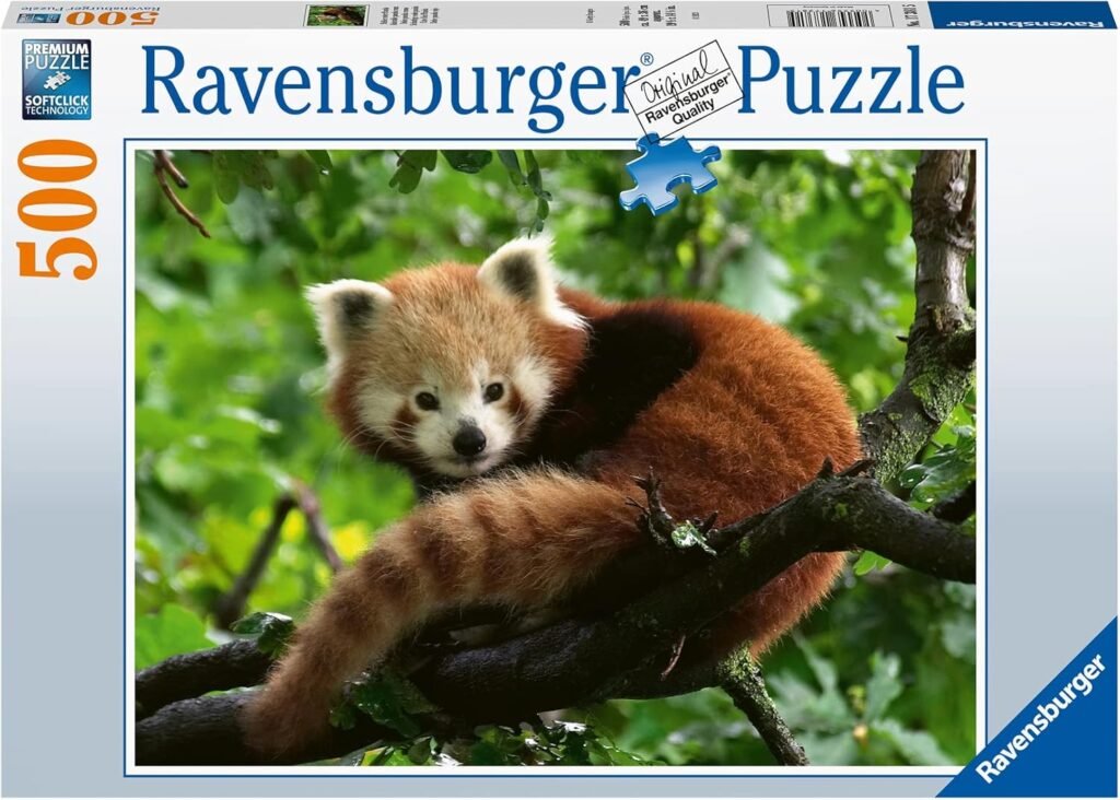 Ravensburger – Puzzle: Panda Rojo 500 piezas