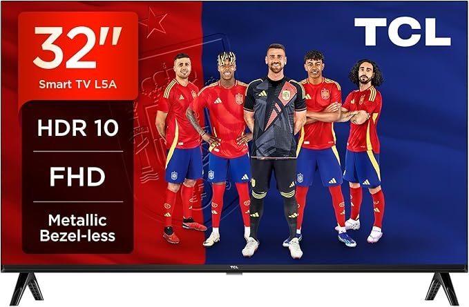 TCL 32L5A 32" Smart TV, HDR, FHD, Direct LED con Android TV