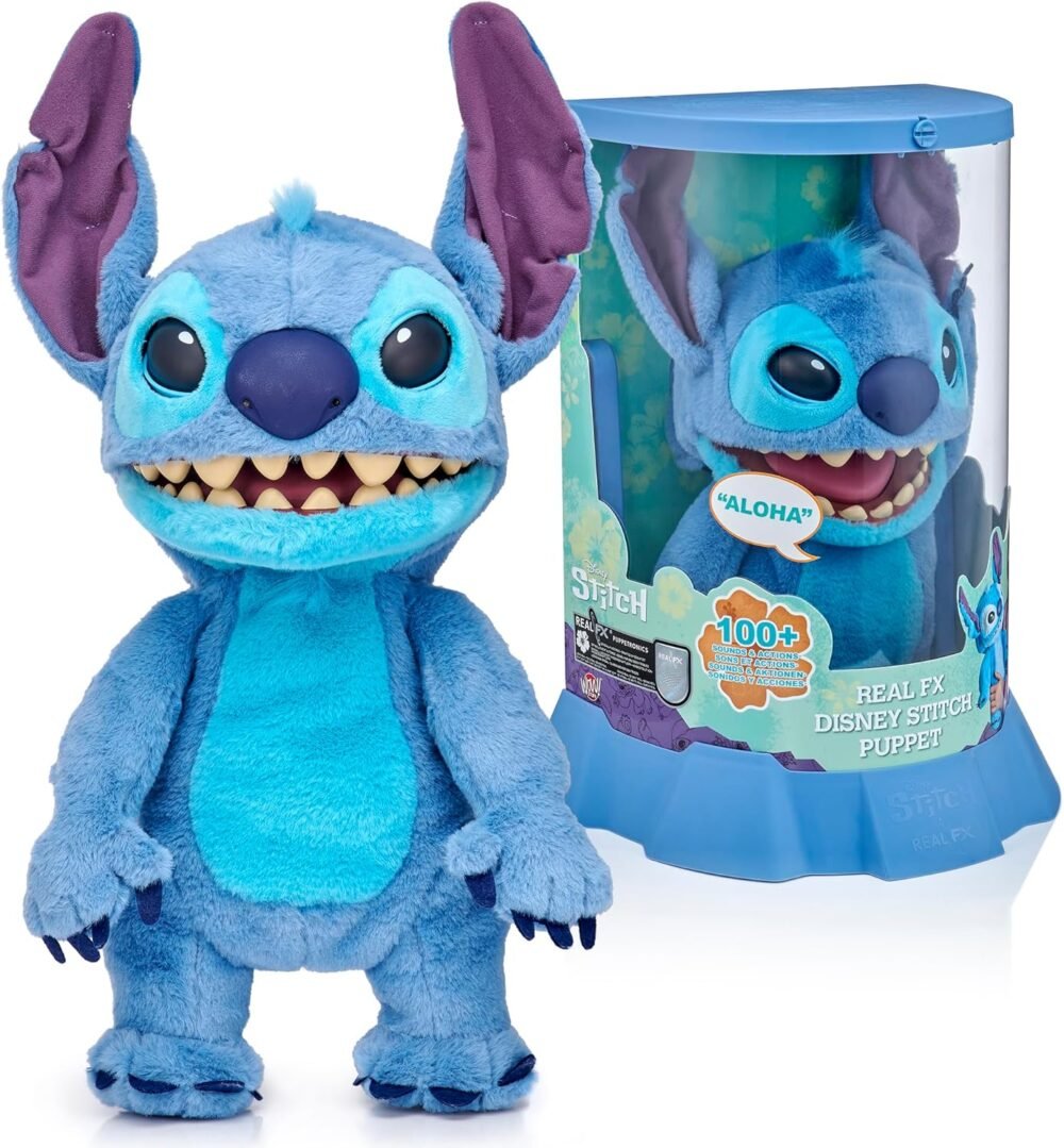 WOW! STUFF Disney Stitch Puppetronic de RealFX