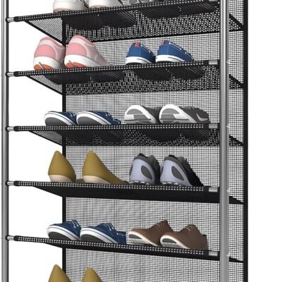 Zapatero para puerta Ajustable de 10 Niveles