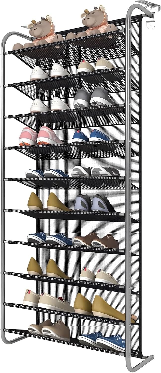 Zapatero para puerta Ajustable de 10 Niveles