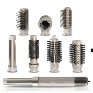 Cecotec Cepillo de Aire Caliente Secador Moldeador Alisador 10 Cabezales