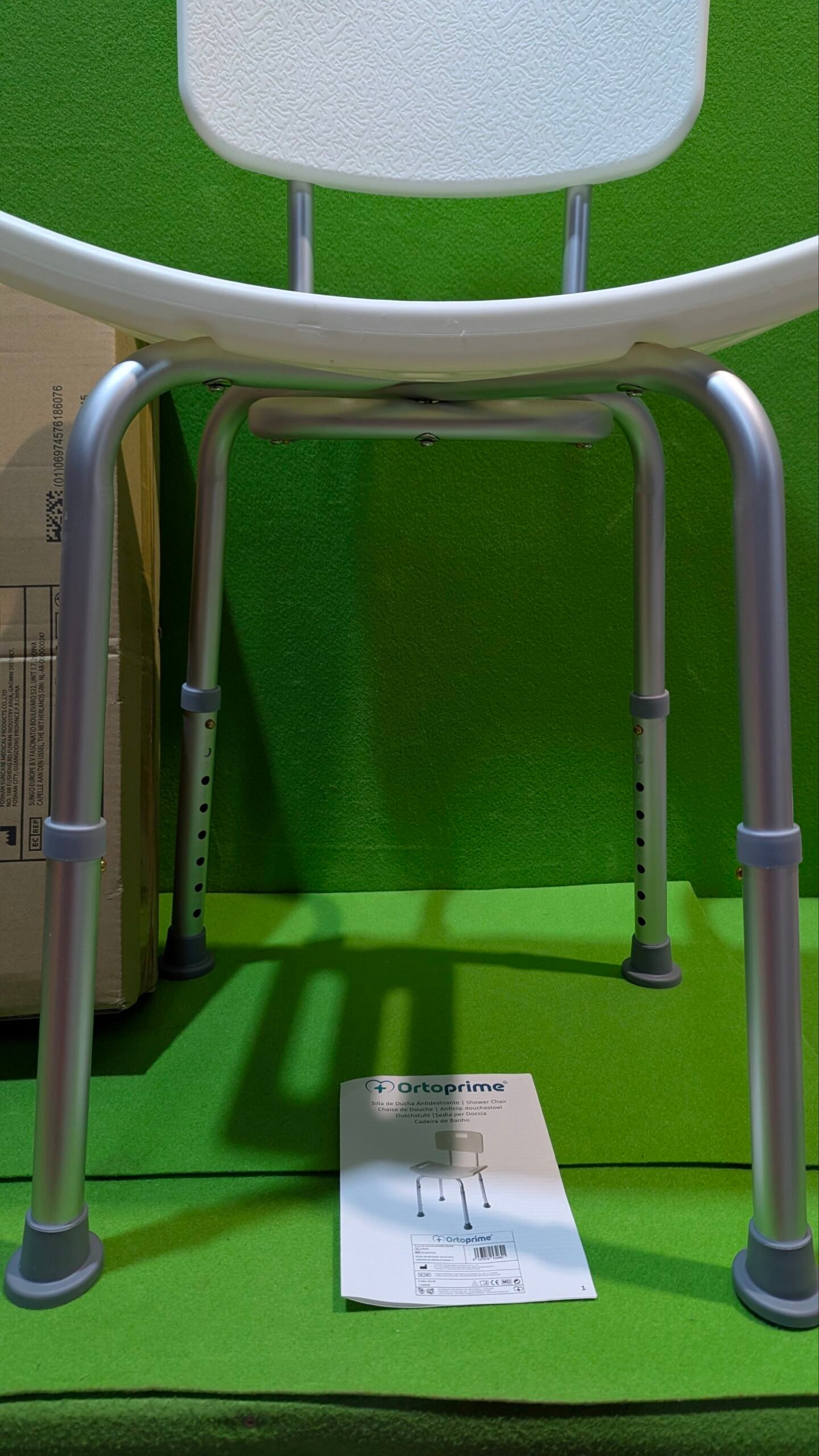 OrtoPrime Silla para Ducha Ortopédica con Respaldo - Imagen 7