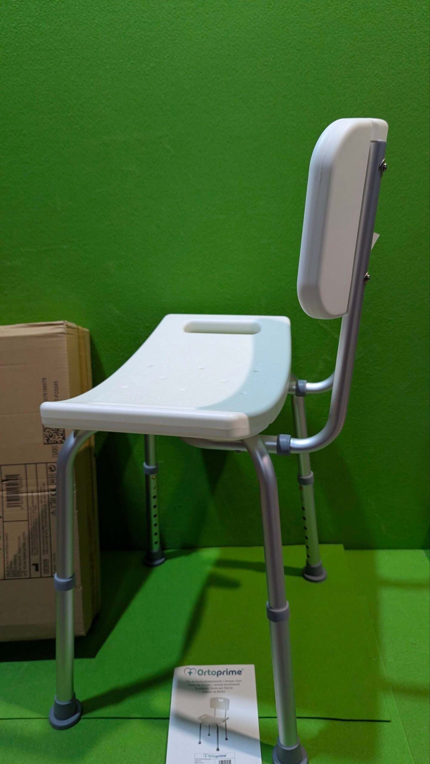 OrtoPrime Silla para Ducha Ortopédica con Respaldo - Imagen 6