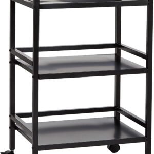 Carro metálico con 3 niveles 78 x 35 x 48 cm