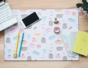 Protector de escritorio Pusheen Rose