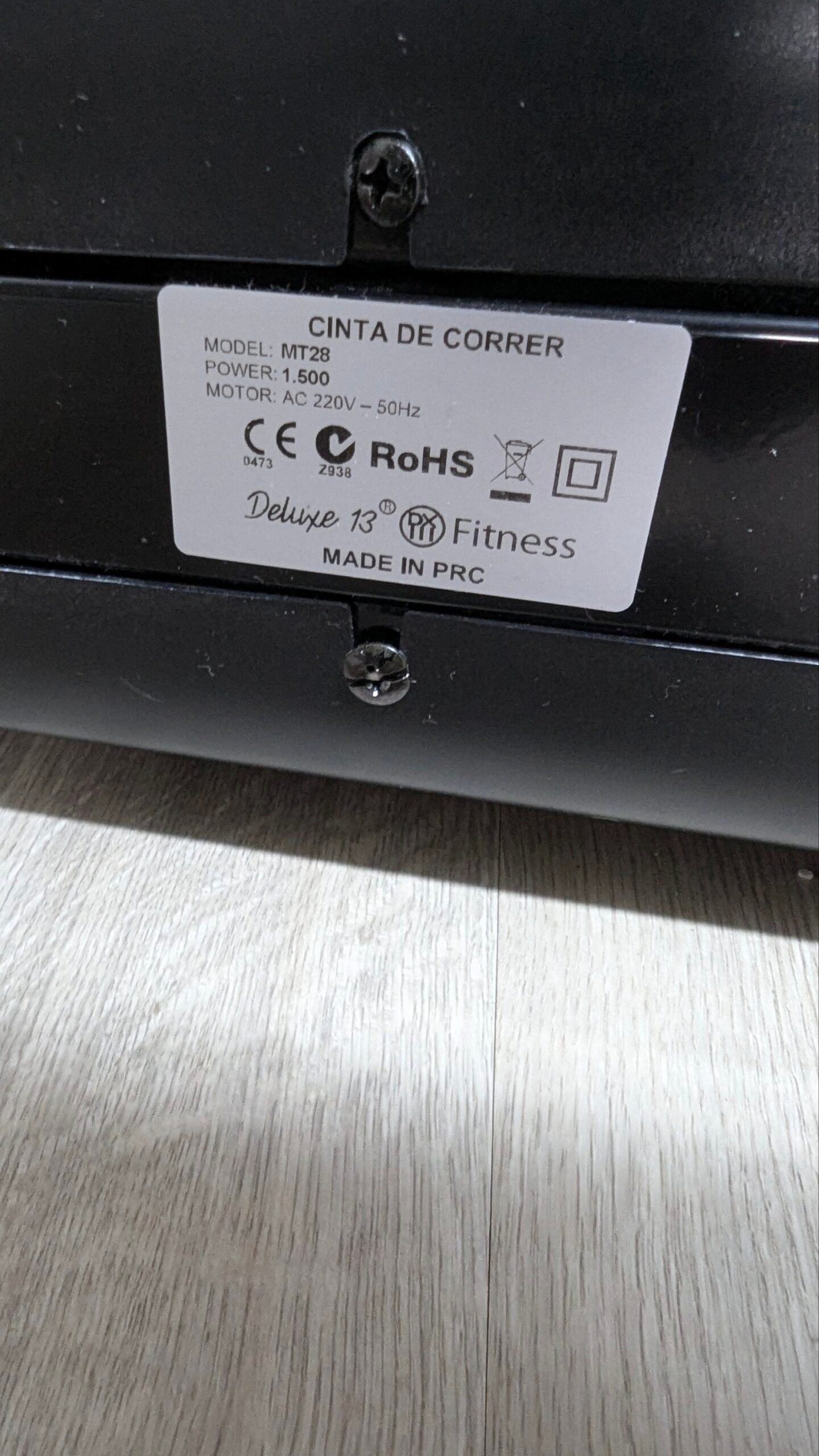 Cinta de Andar y Correr - Motor 1500W 2CV - soporta 150 kg - Imagen 7