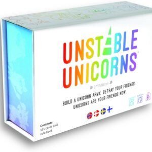 Asmodee Unicornios inestables – Juego de Cartas version Ingles