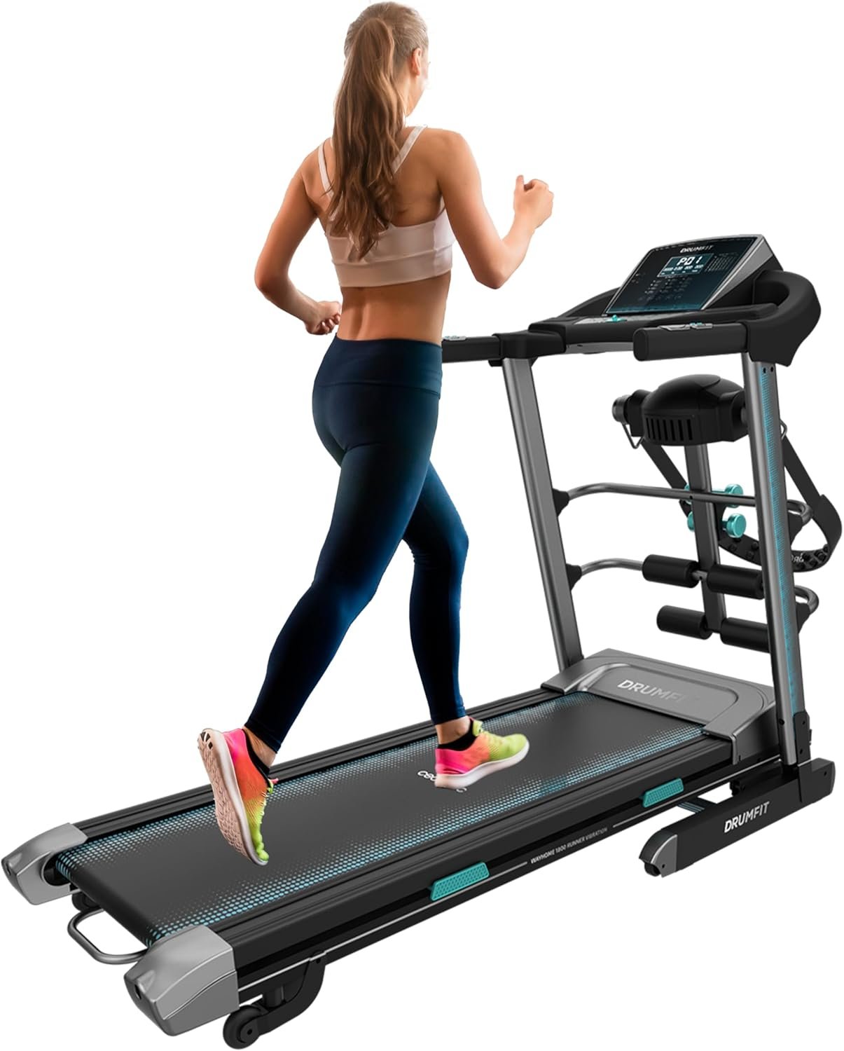 Cecotec Cinta de Correr Plegable DrumFit WayHome 1600 Obelia Ultraflex Pro