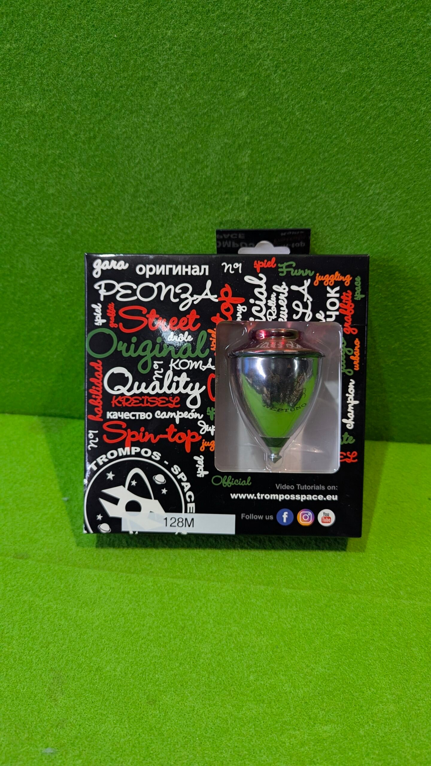 Trompos space Neptuno Roller Rojo Caja Universal - Imagen 4