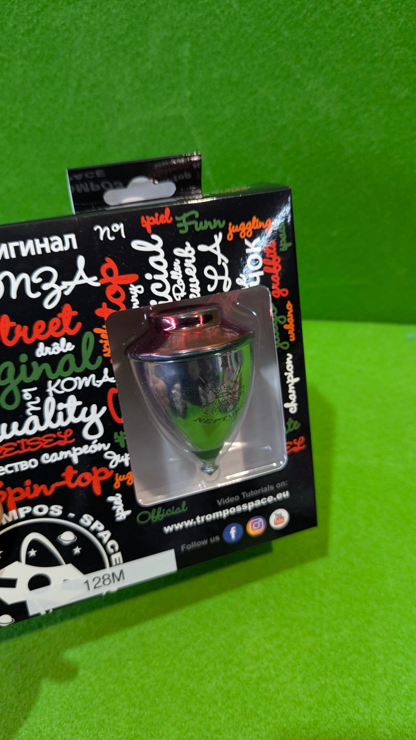 Trompos space Neptuno Roller Rojo Caja Universal - Imagen 3