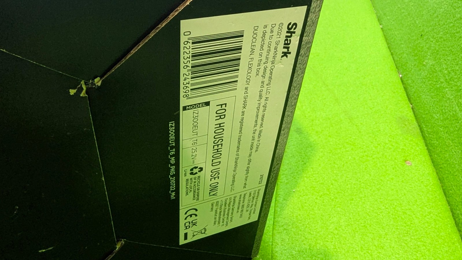 Shark Aspiradora sin cable, 60 min autonomía IZ300EUT - Imagen 17