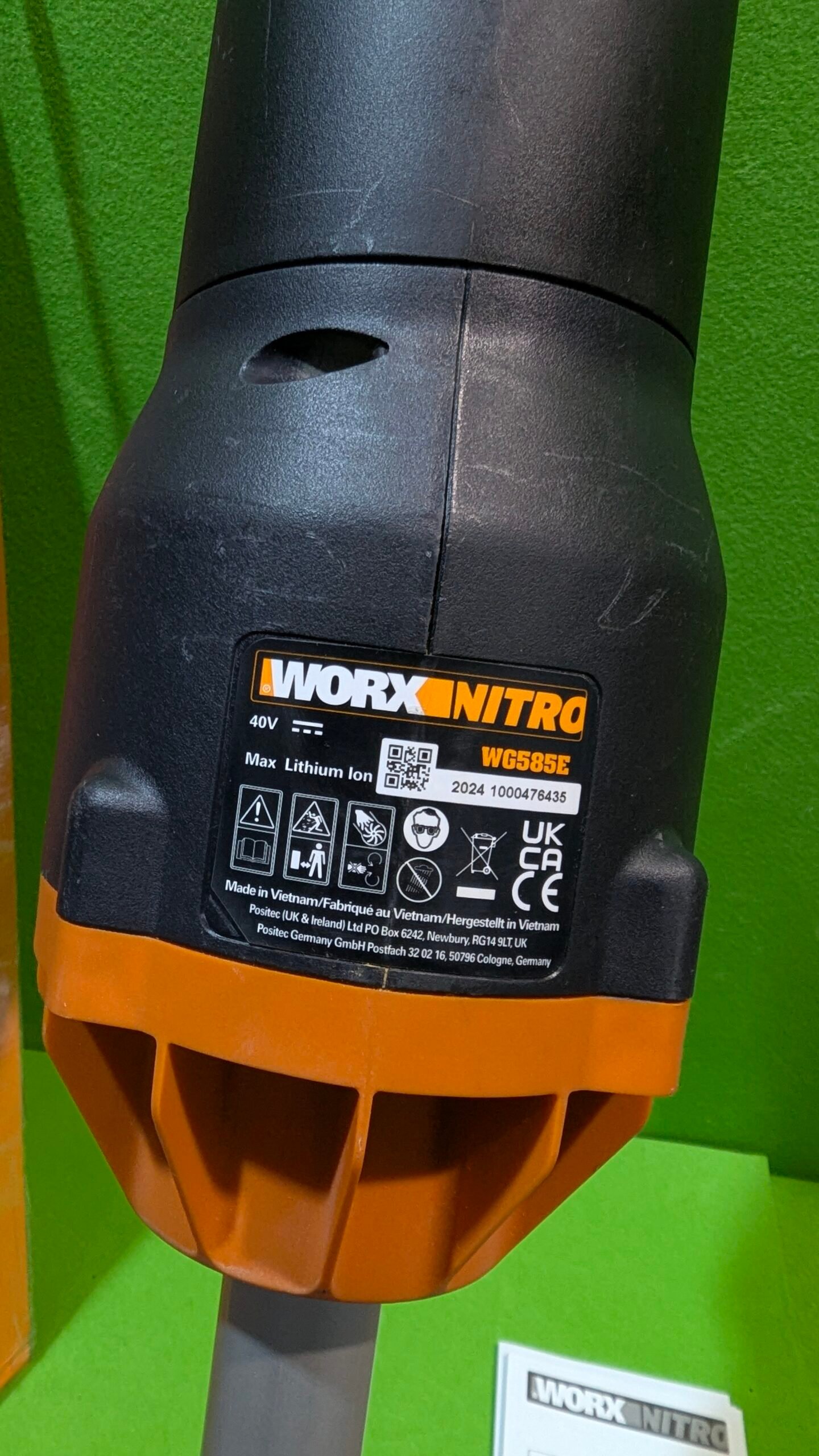 WORX WG585E Soplador de Hojas 40V Máx Incluye 2 baterías de 4Ah y Cargador Doble - Imagen 7