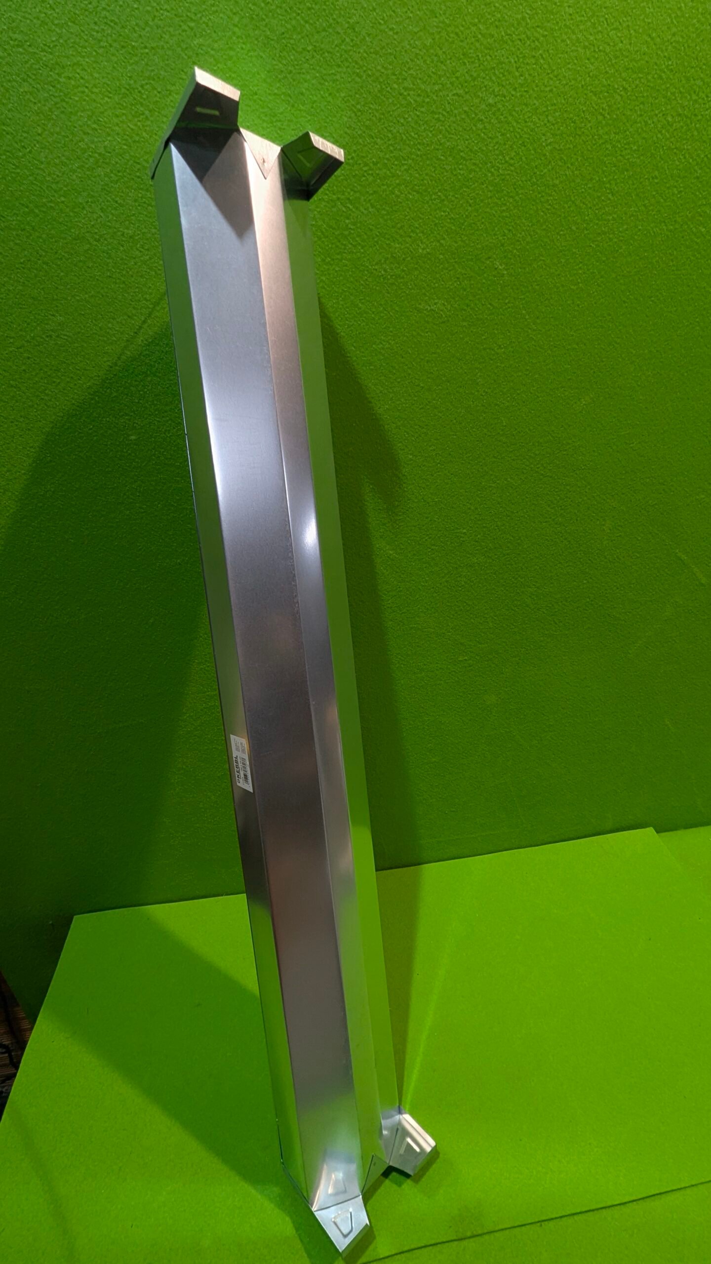 Alimentador galvanizado para gallinas 100 x 10 cm - Imagen 7