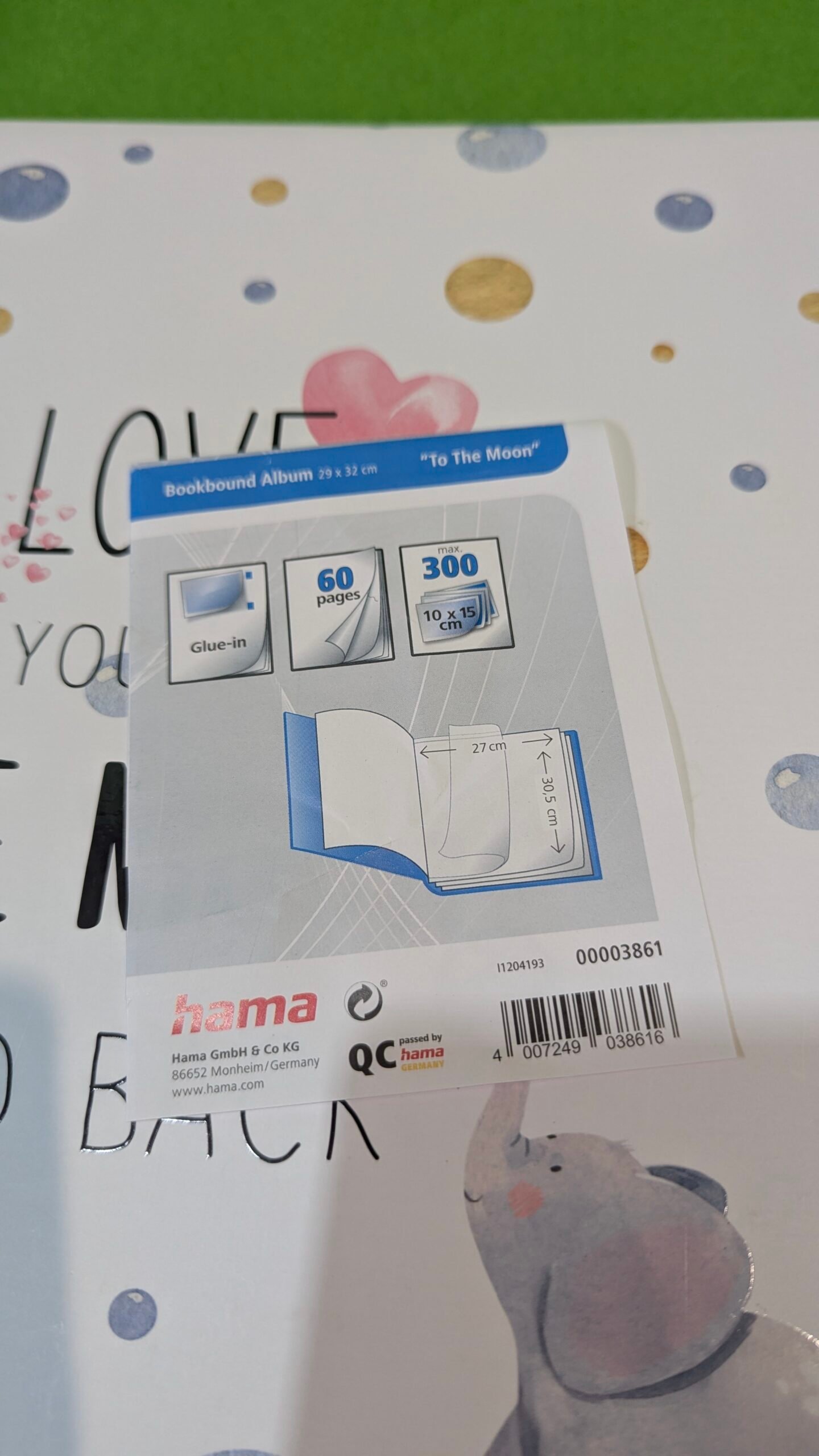 Hama Álbum de Fotos de Pegar 29x32 cm, 240 fotos - Imagen 8
