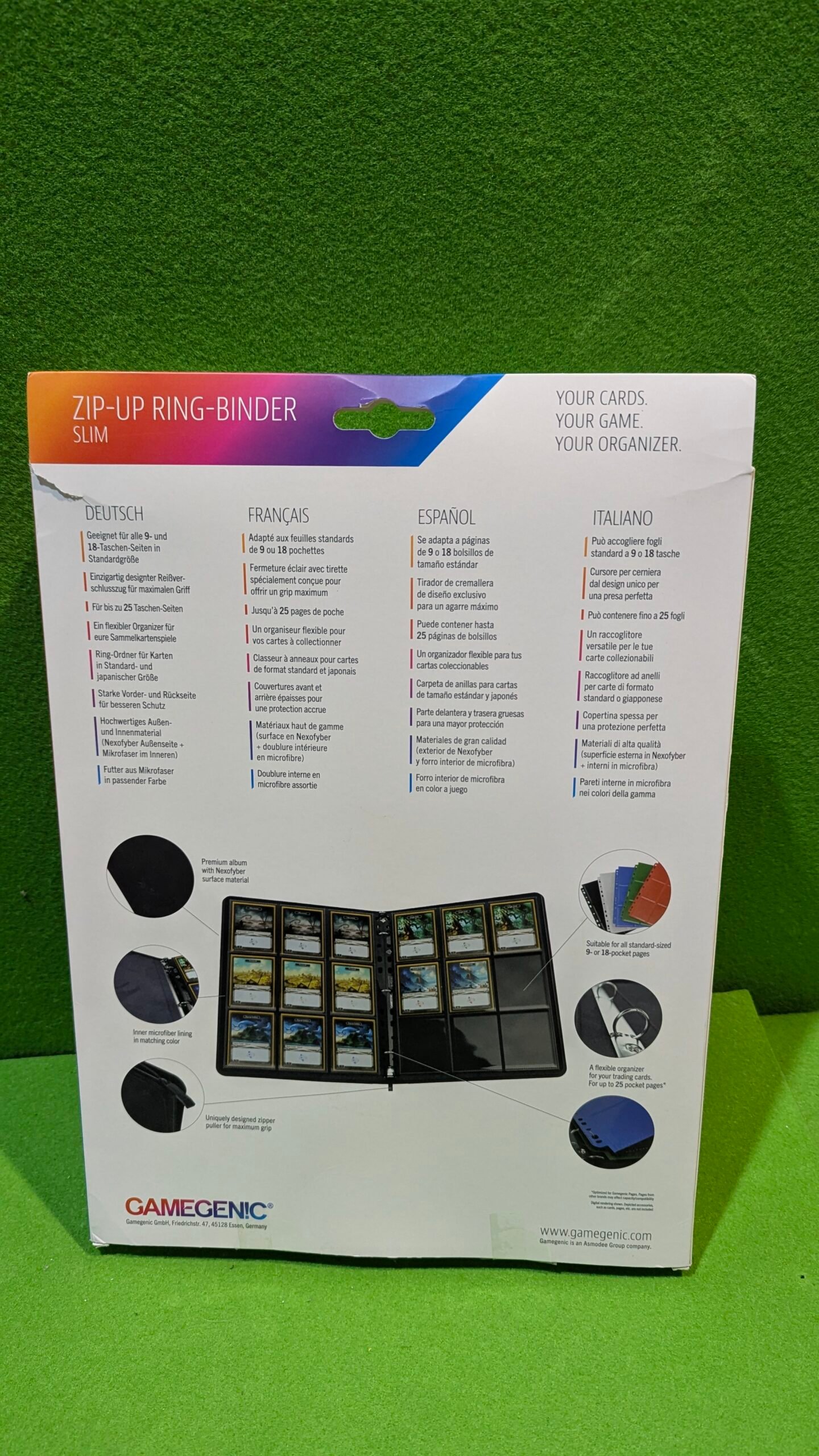 Carpeta de anillas finas con cremallera Gamegenic - Imagen 9