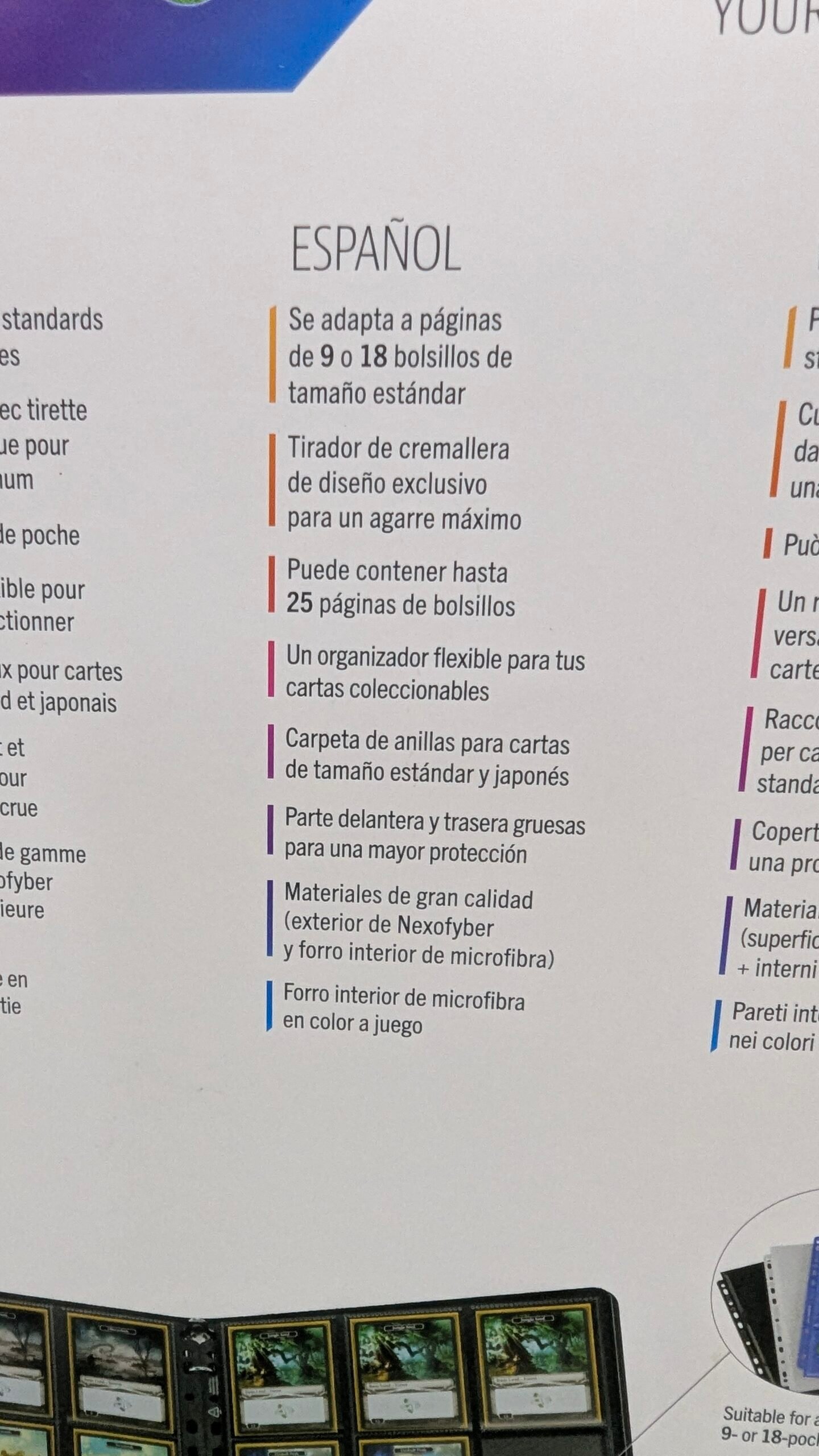 Carpeta de anillas finas con cremallera Gamegenic - Imagen 10