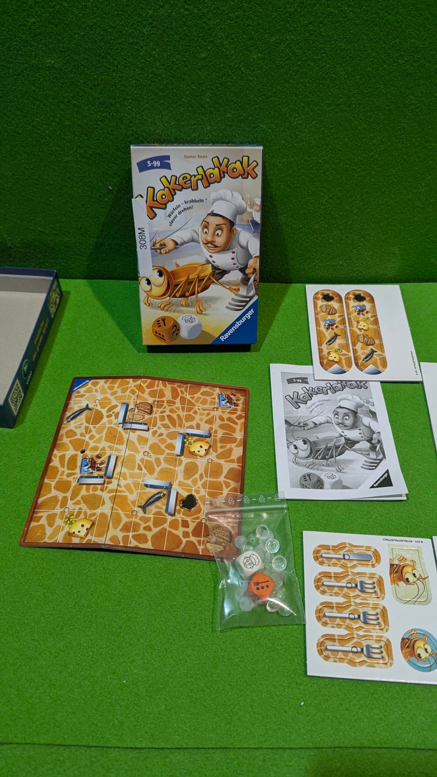 Ravensburger - Juego de Mesa Kakerlakak (versión en alemán) - Imagen 5