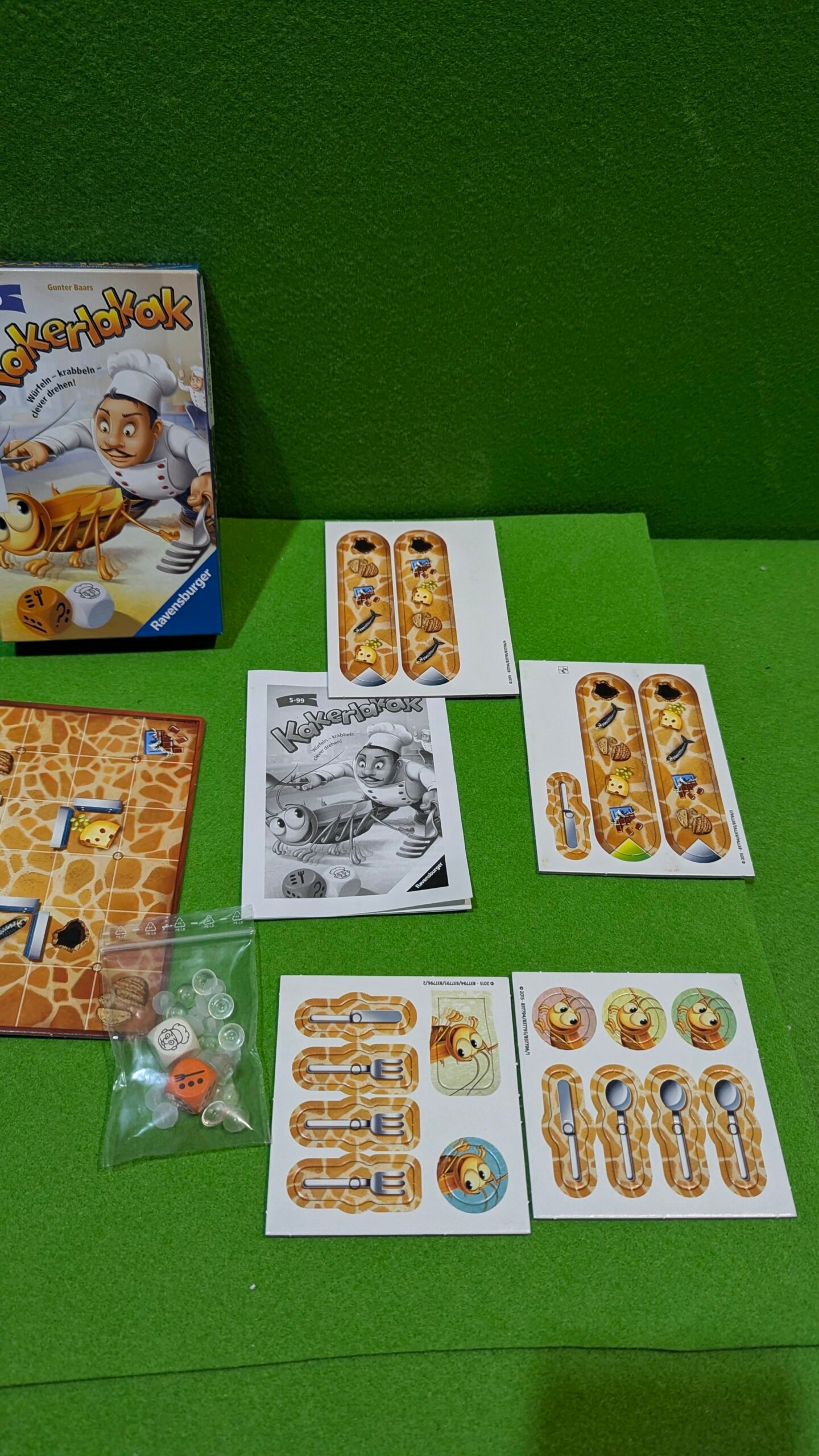Ravensburger - Juego de Mesa Kakerlakak (versión en alemán) - Imagen 4
