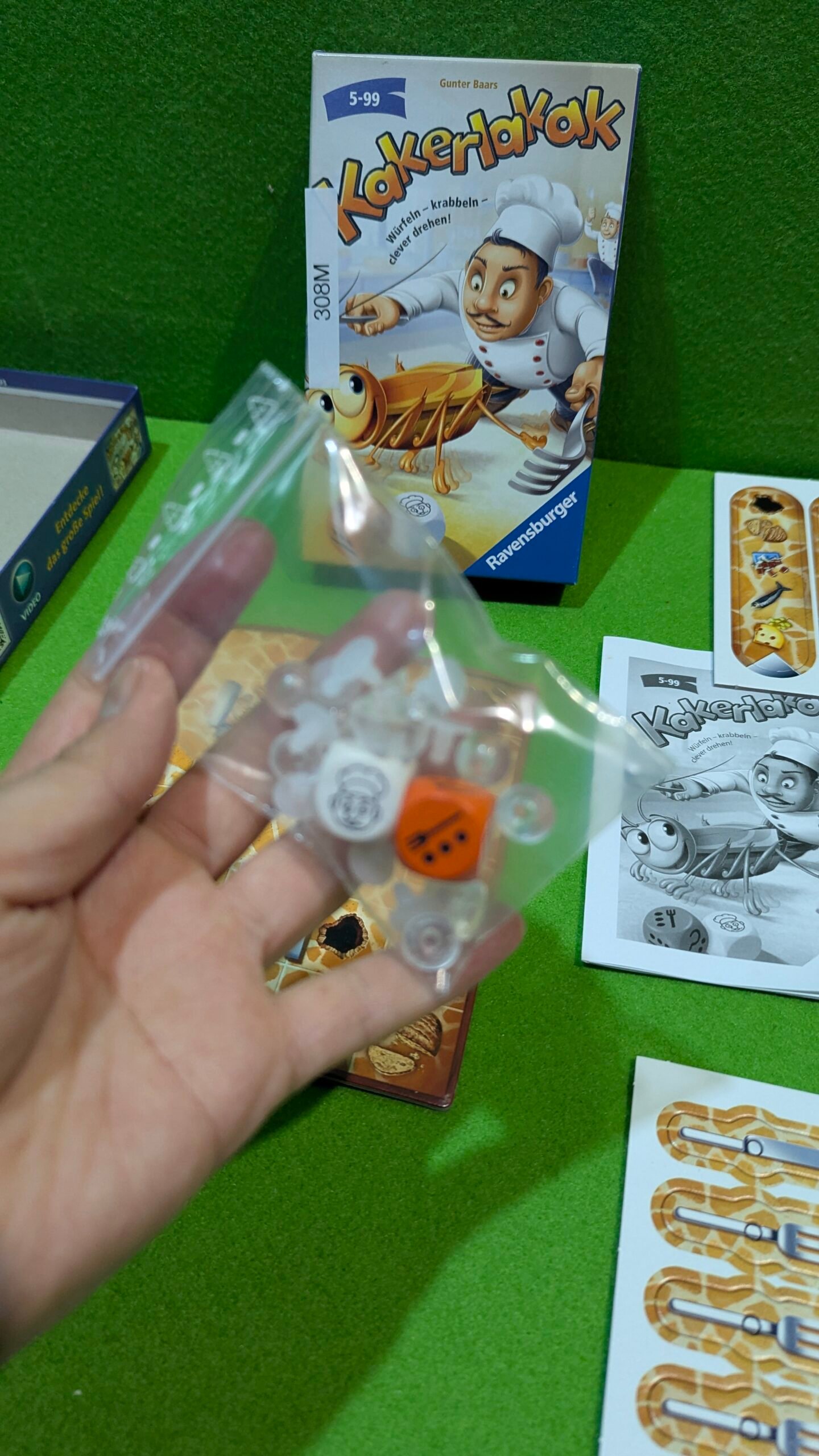 Ravensburger - Juego de Mesa Kakerlakak (versión en alemán) - Imagen 3