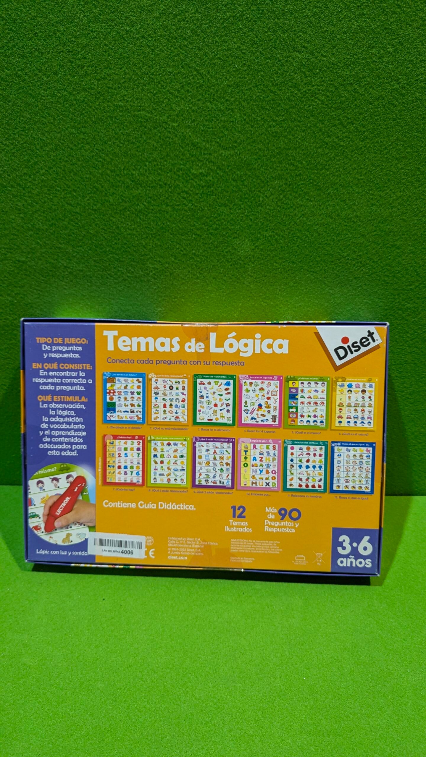 Diset - Lectron Lapiz Temas De Logica - Imagen 6