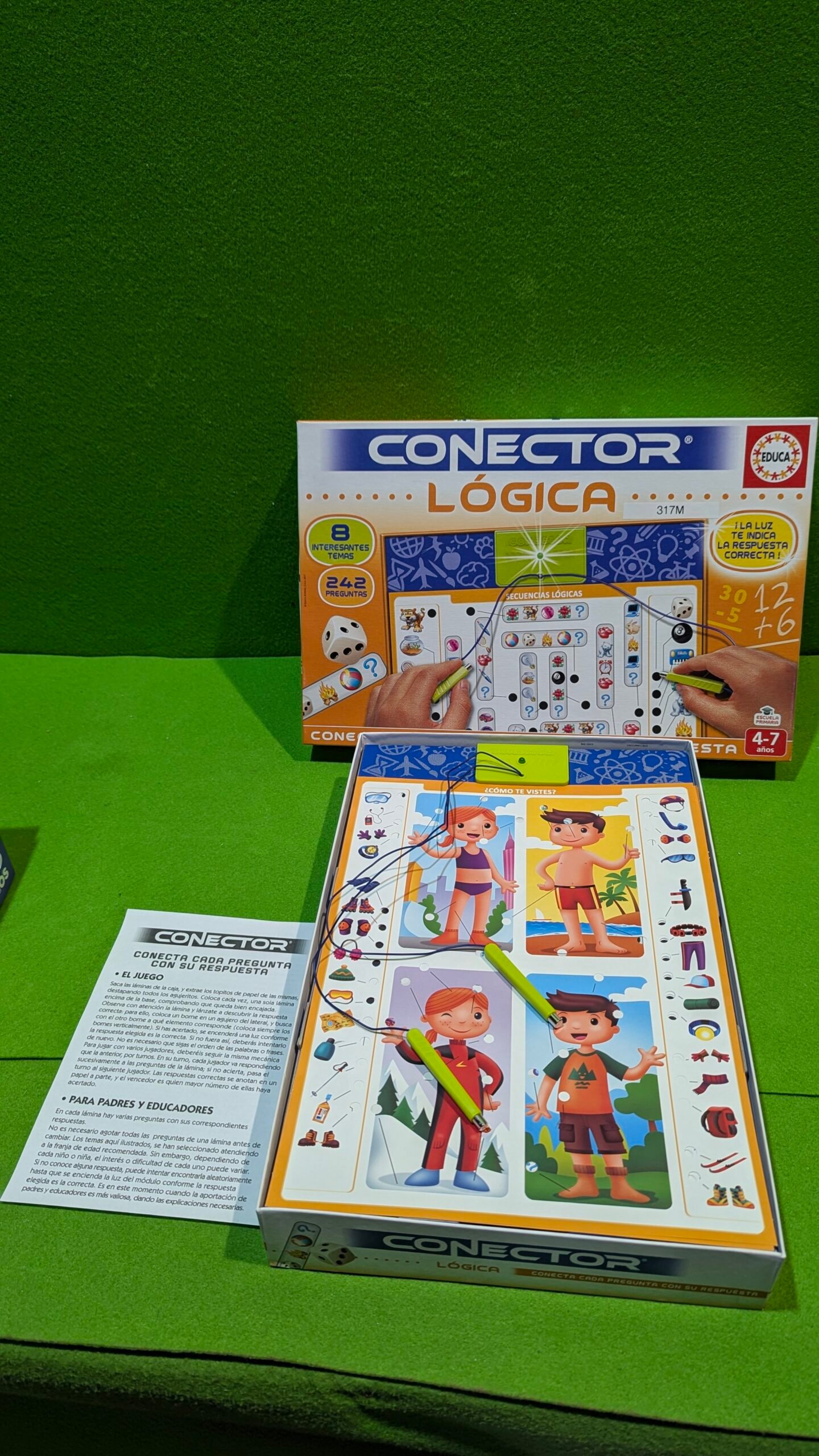 Educa - Juego Conector Lógica Educativo para niños - Imagen 2