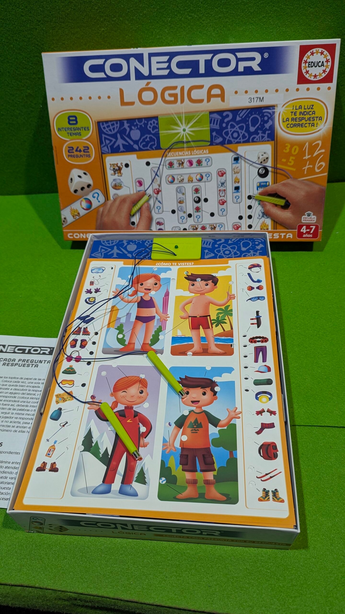 Educa - Juego Conector Lógica Educativo para niños - Imagen 3