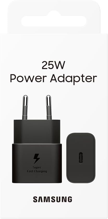 Cargador SAMSUNG USB-C 25W GAN Negro SIN Cable