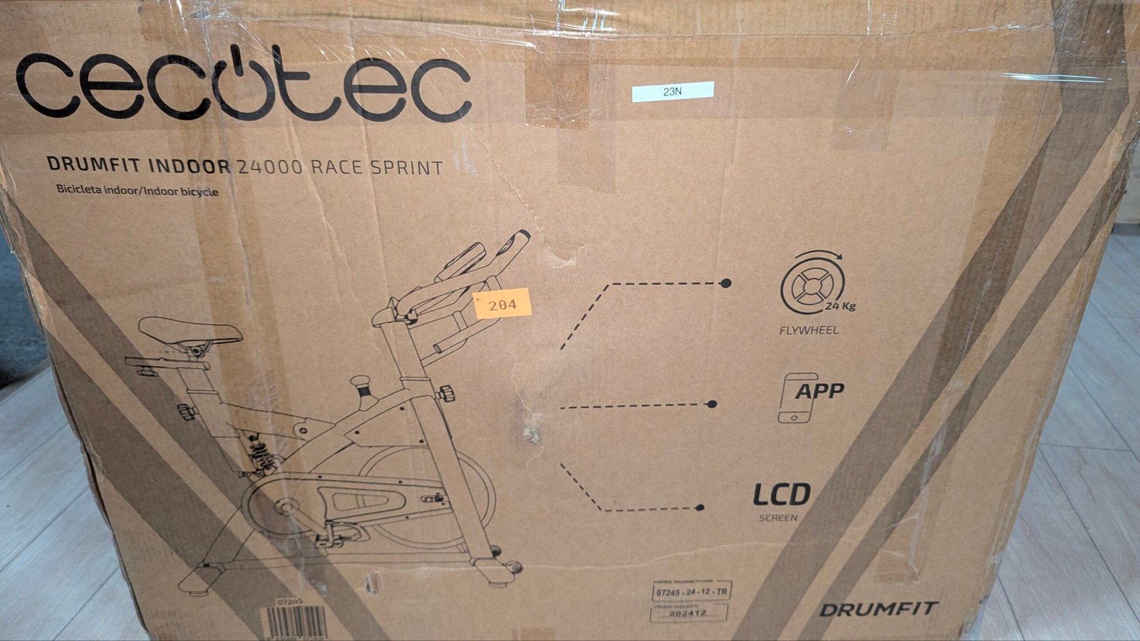 Cecotec Bicicleta Estática Indoor - Imagen 7