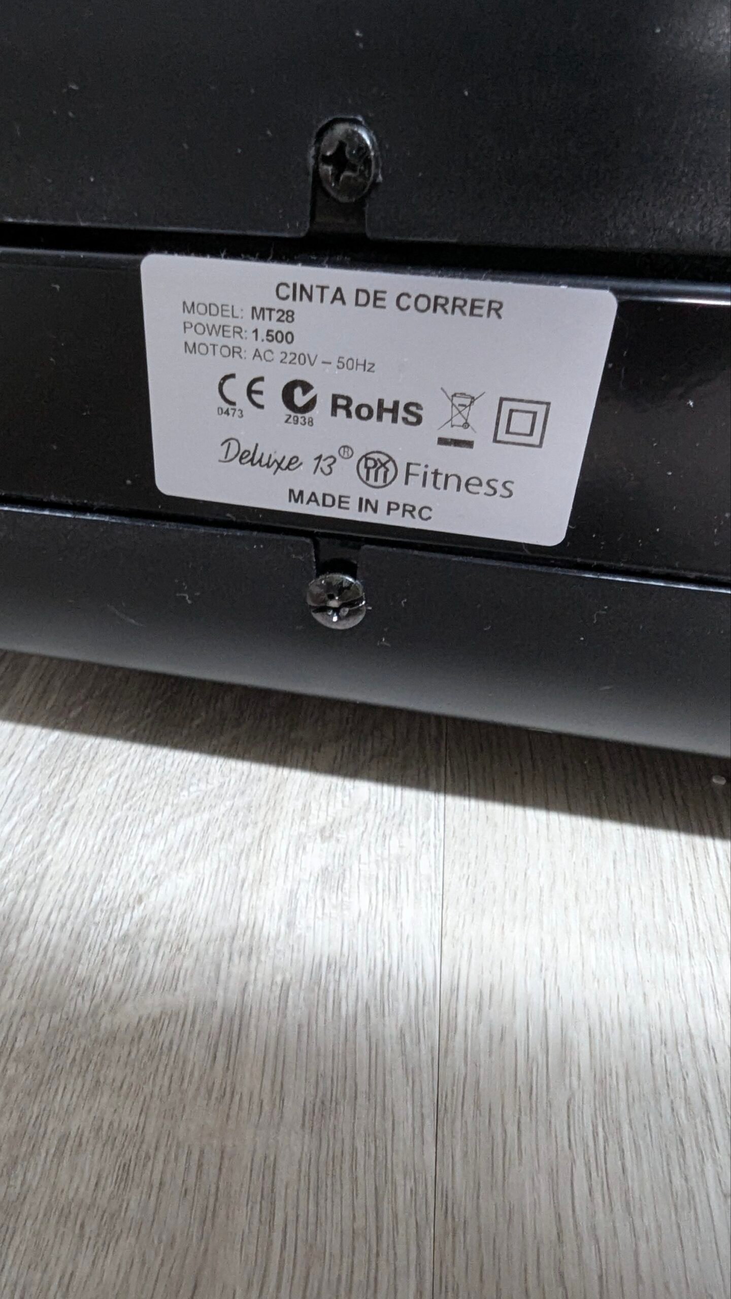 Cinta de Andar y Correr - Motor 1500W 2CV - soporta 150 kg - Imagen 7