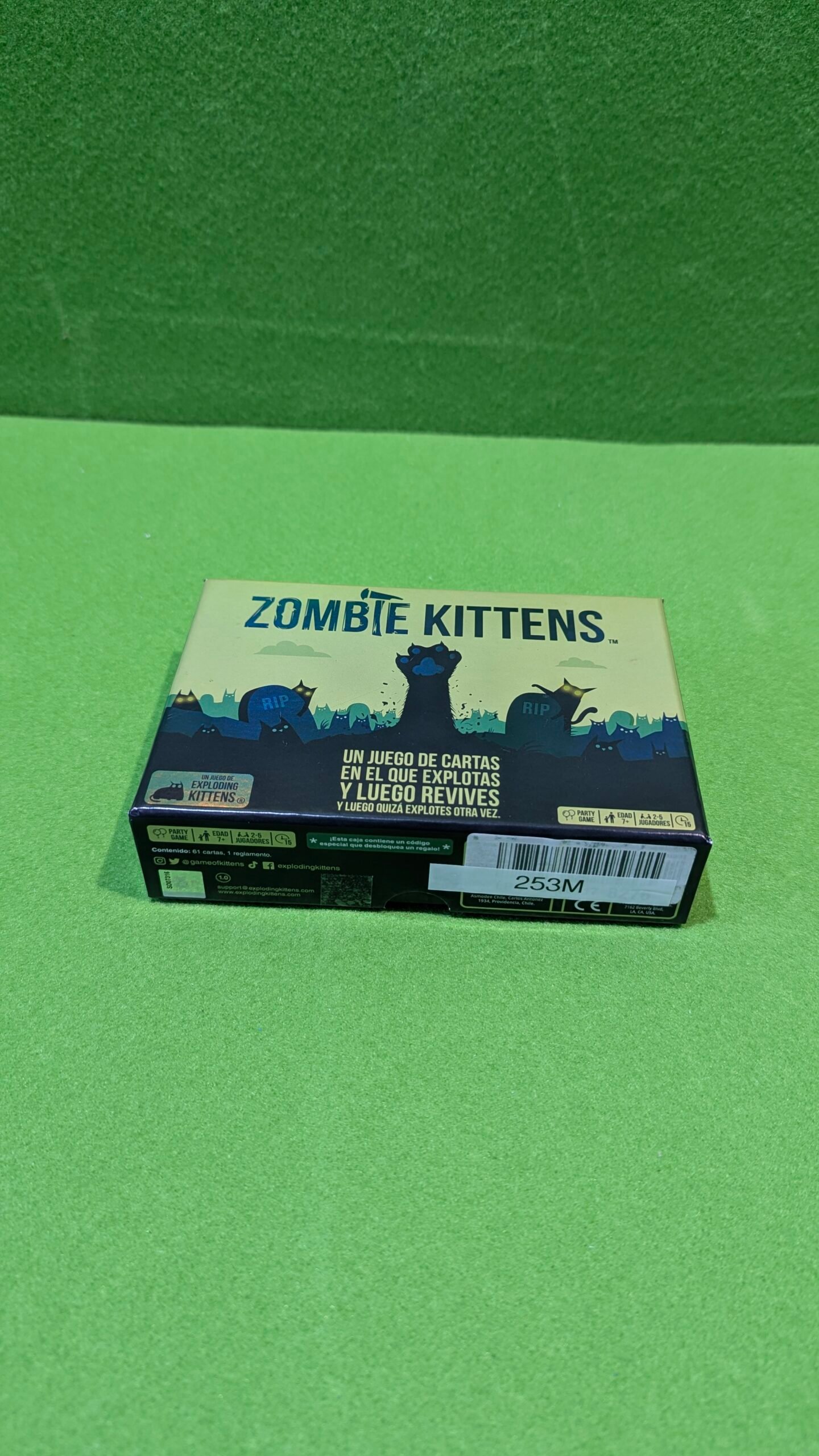 Exploding Kittens | Zombie Kittens | Juego de Cartas para los Amantes de los Gatos y Las Explosiones - Imagen 6