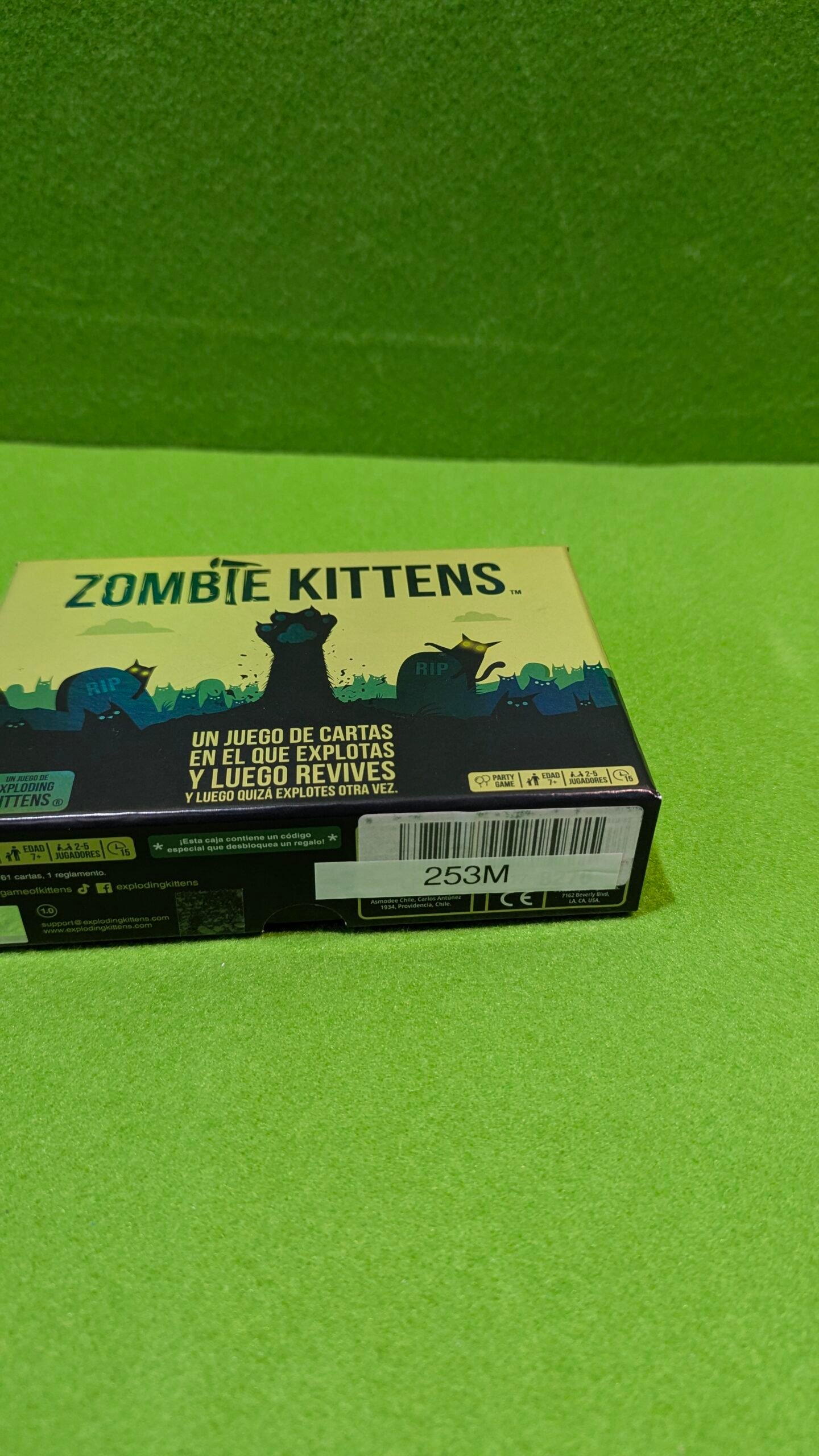 Exploding Kittens | Zombie Kittens | Juego de Cartas para los Amantes de los Gatos y Las Explosiones - Imagen 7