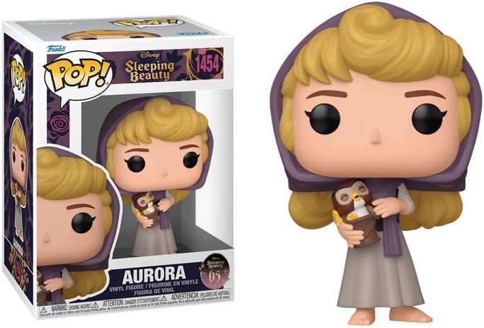 Funko Pop! Disney: Sleeping Beauty 65th Anniversary – Aurora with Owl – la Bella Durmiente