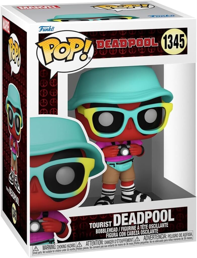 Funko Pop! Marvel: Deadpool – Tourist – Figura de vinilo coleccionable