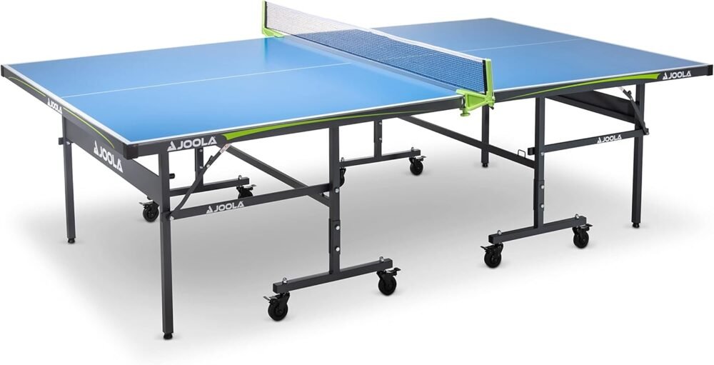 JOOLA Mesa DE Ping Pong Exterior Rally - Resistente a la Intemperie - Plegable y Fácil de Montar