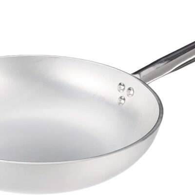 Pentole Agnelli Bandeja radiante avellanada alta, aluminio 5 mm, 28 cm