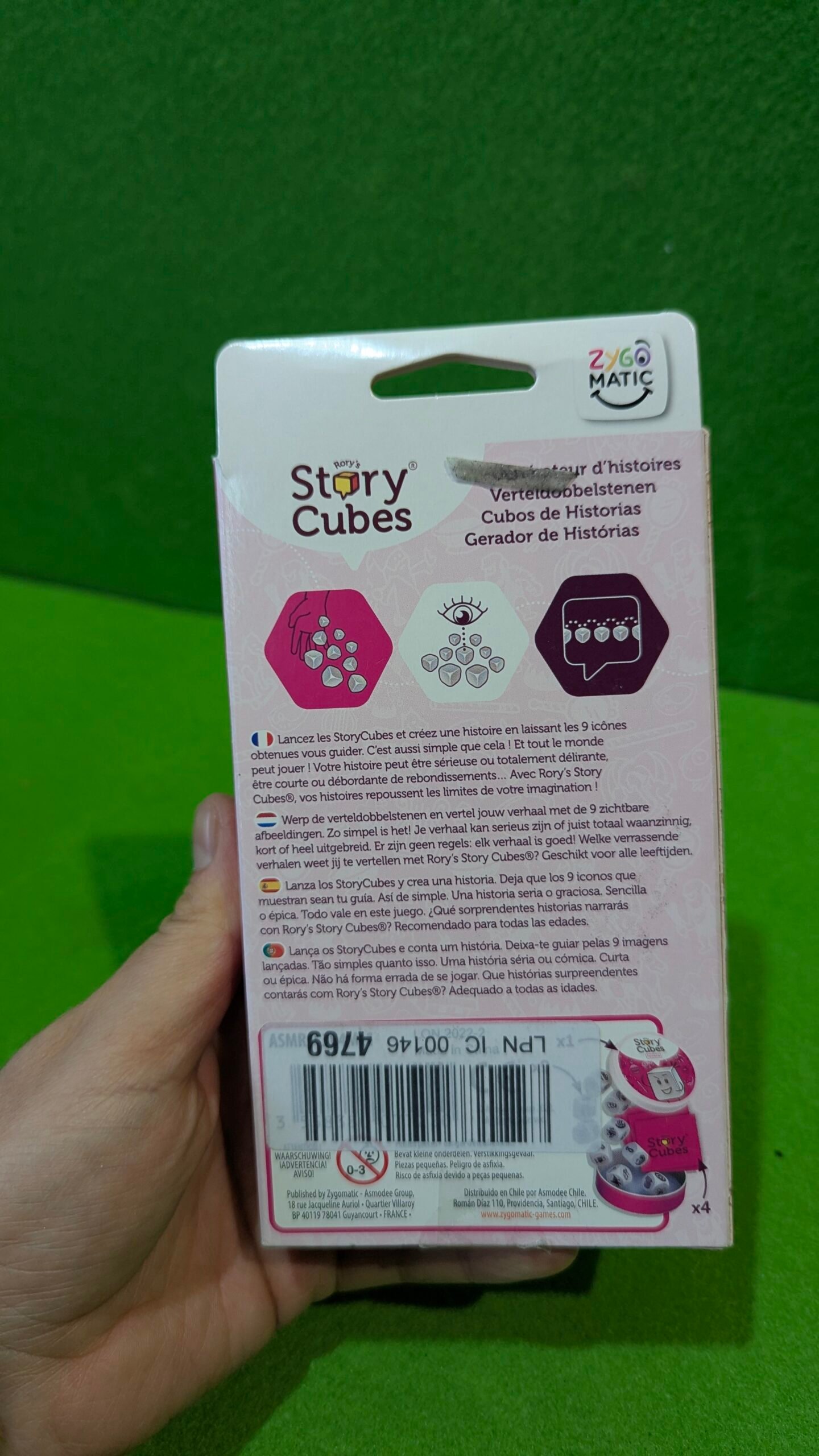 Story Cubes Fantasía Juego de Dados para Contar Historias - Imagen 4