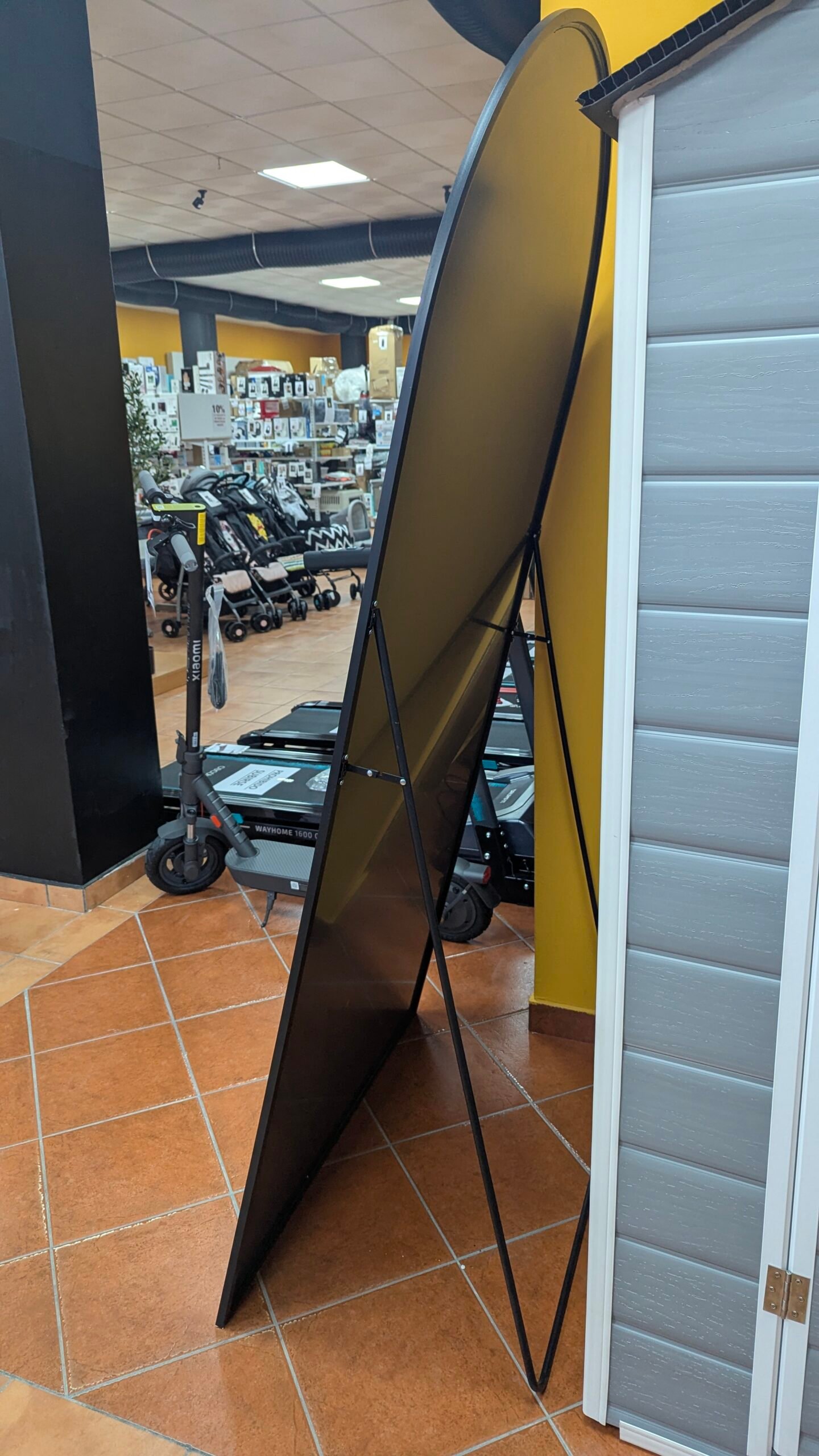 Espejo de cuerpo entero curvado 96 x 198 cm - Imagen 4