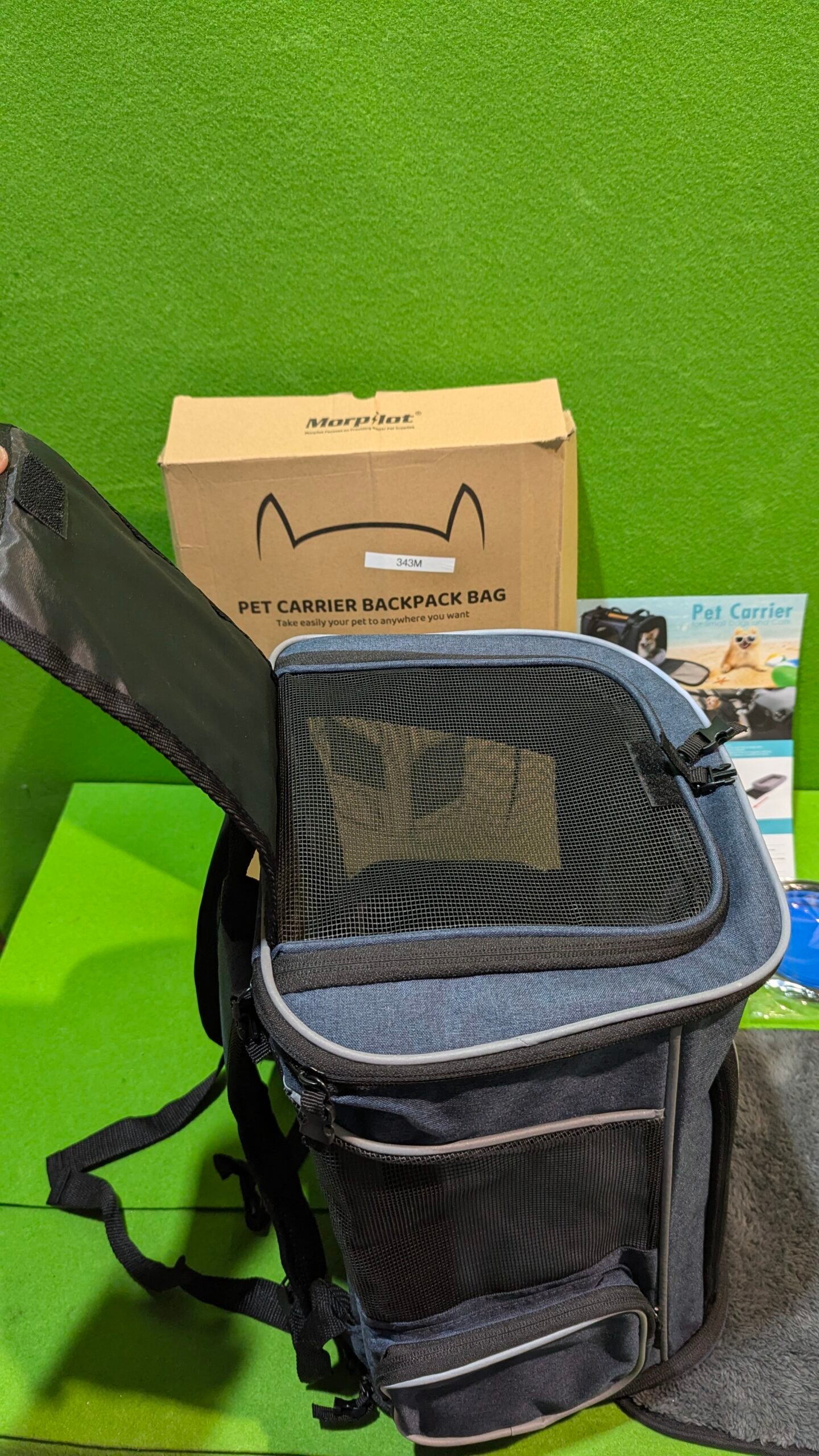 morpilot Mochila Transportín Perro 33 X 28 X 42 CM - Imagen 9